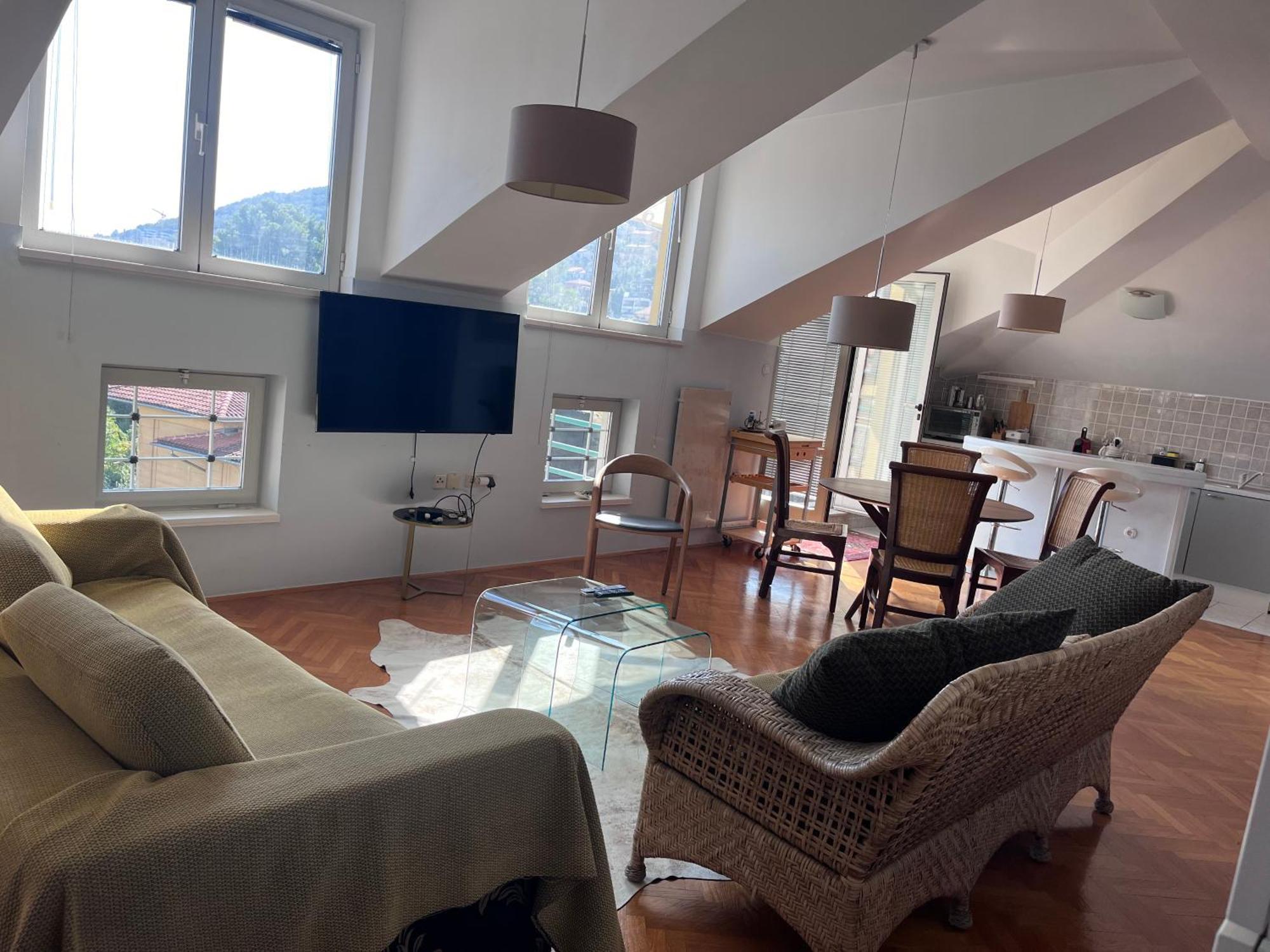Penthouse And Piano Nobile Prkg Wifi Garden Near Beach Away From Roads Opatija Exterior photo