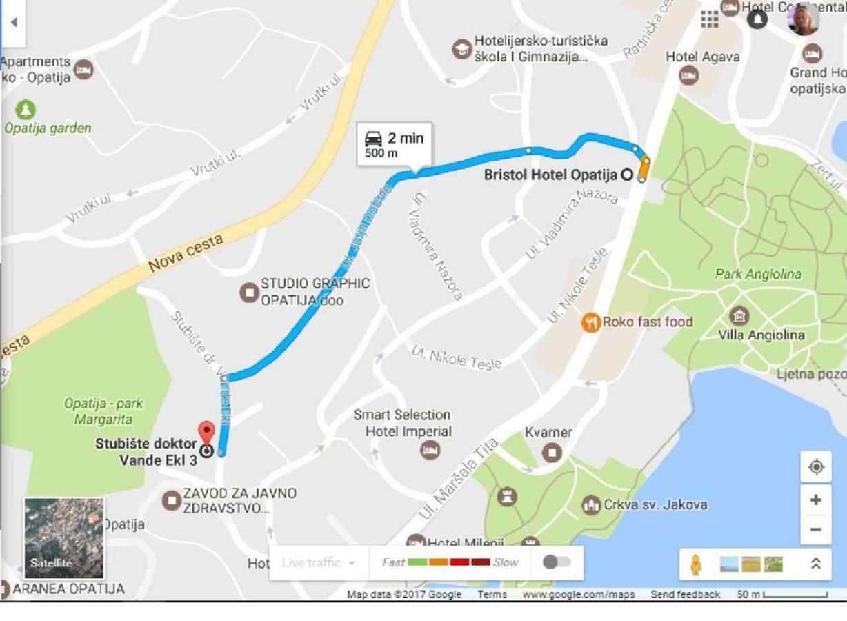 Penthouse And Piano Nobile Prkg Wifi Garden Near Beach Away From Roads Opatija Exterior photo