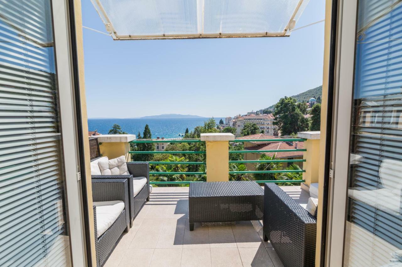 Penthouse And Piano Nobile Prkg Wifi Garden Near Beach Away From Roads Opatija Exterior photo
